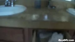 play Brooke Haven's grote tieten plagen in hardcore voedselfetisj POV